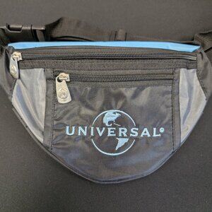 Universal Studios Logo Fanny Pack Bag Waistpack Nylon Zip Closure